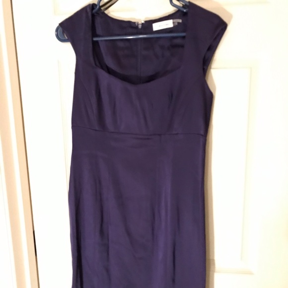 Calvin Klein Dresses & Skirts - Calvin Klein Purple Satin Dress